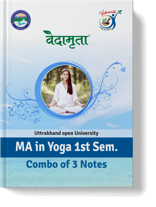 MA in Yoga Notes 1st Sem